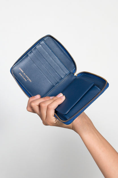 Textured Zip Around Wallet