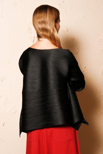 Horizontal Pleats Top