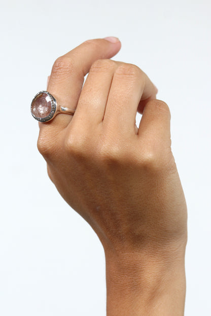 Julia Rutilated Quartz Ring