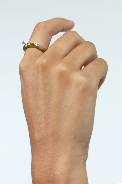 Seiko Cognac Copper Ring