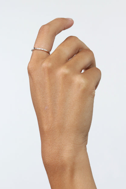 Yto 8X8 Black Diamond Ring