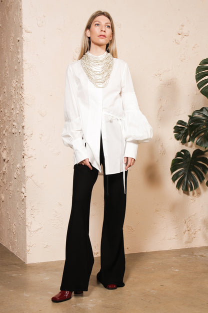 Blanc Cotton Shirt