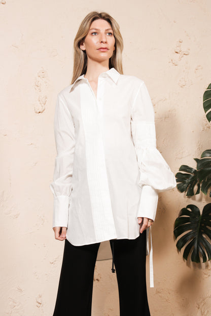 Blanc Cotton Shirt