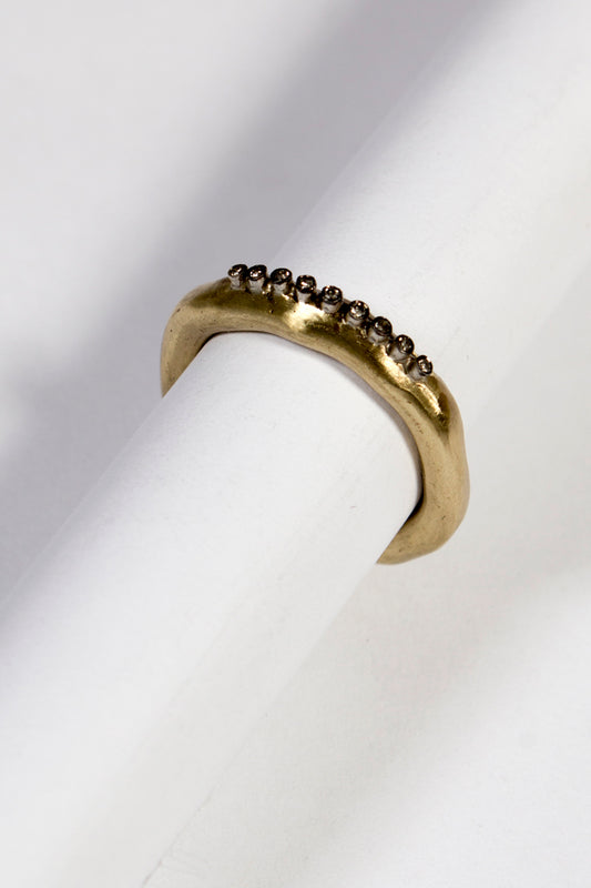Seica Cognac Copper Ring