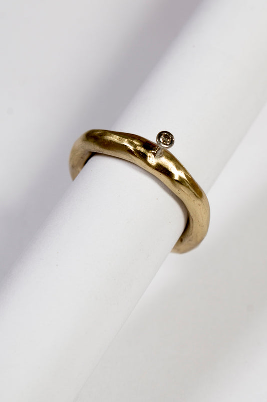 Seiko Cognac Copper Ring