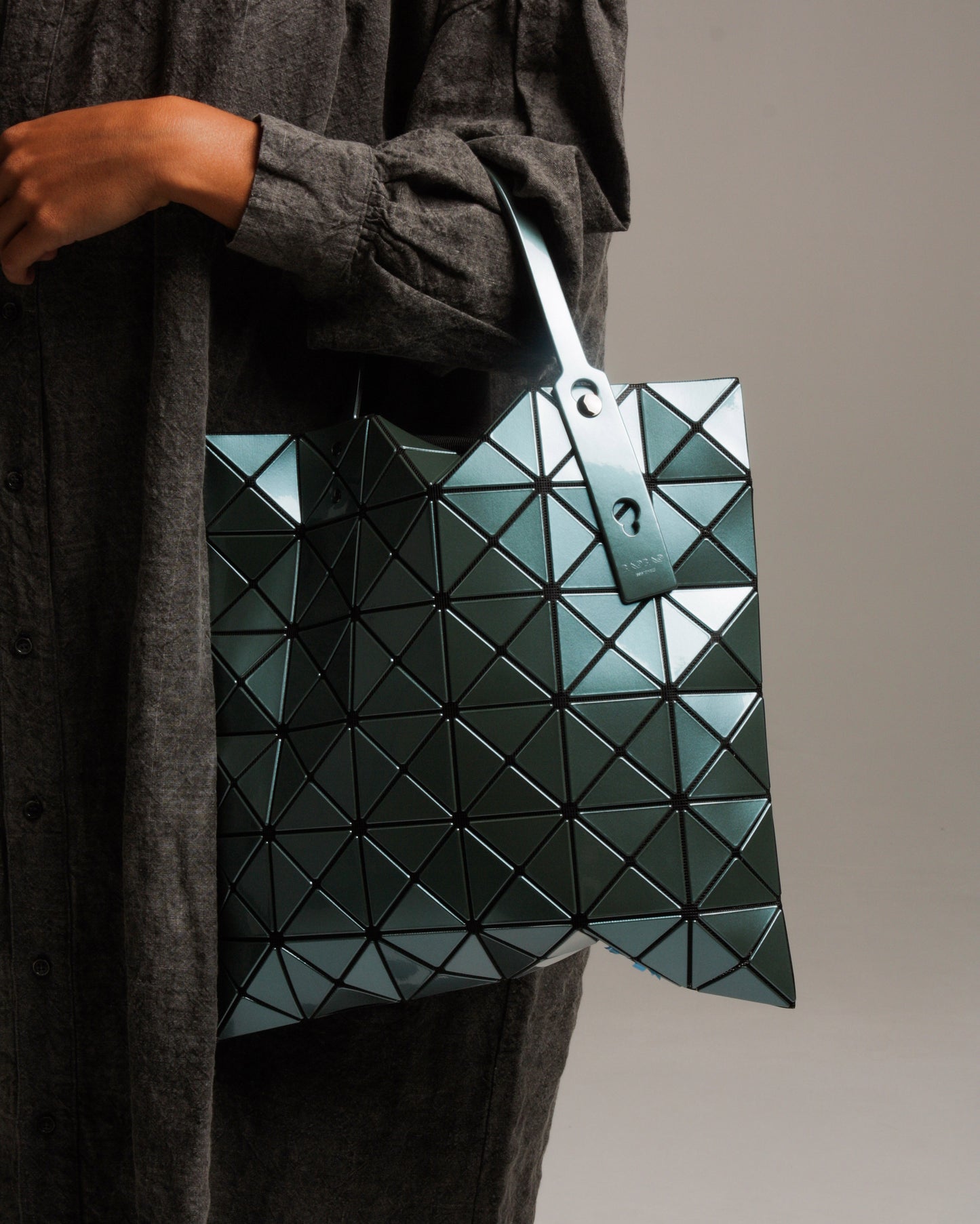 Blue and Green Medium Lucent Tote Bag
