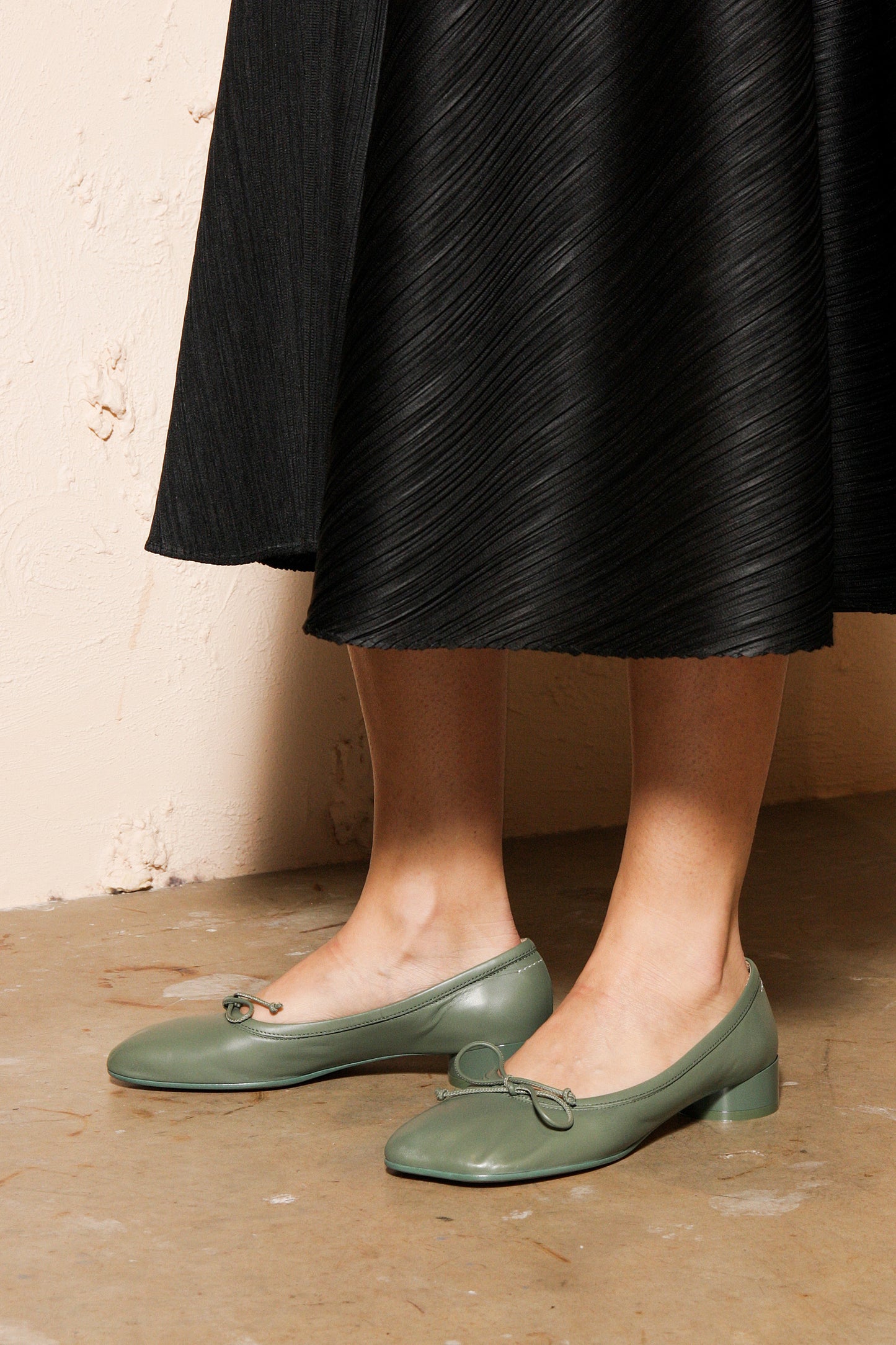 Ballet Shoe Green