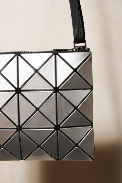 Silver Lucent Crossbody Bag