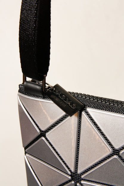 Silver Lucent Crossbody Bag