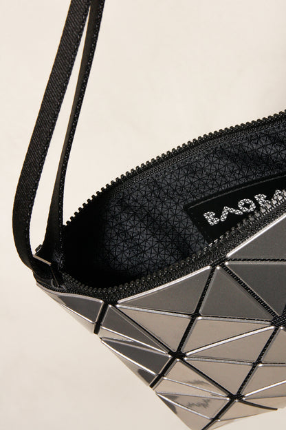 Silver Lucent Crossbody Bag