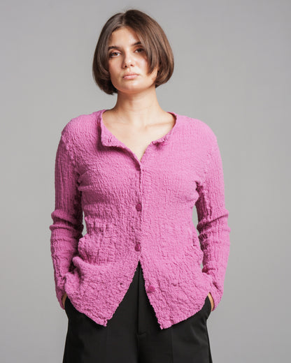 Cauliflower Cardigan Pink