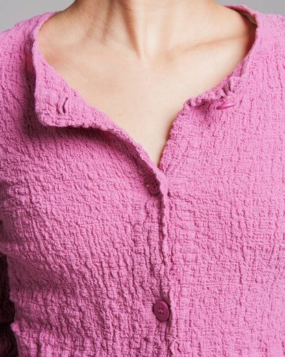 Cauliflower Cardigan Pink