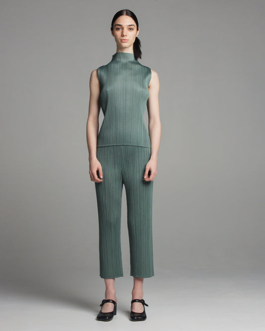 Sage Pleated Pants