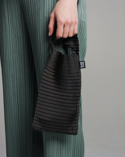 Black Daily Pleats Bag