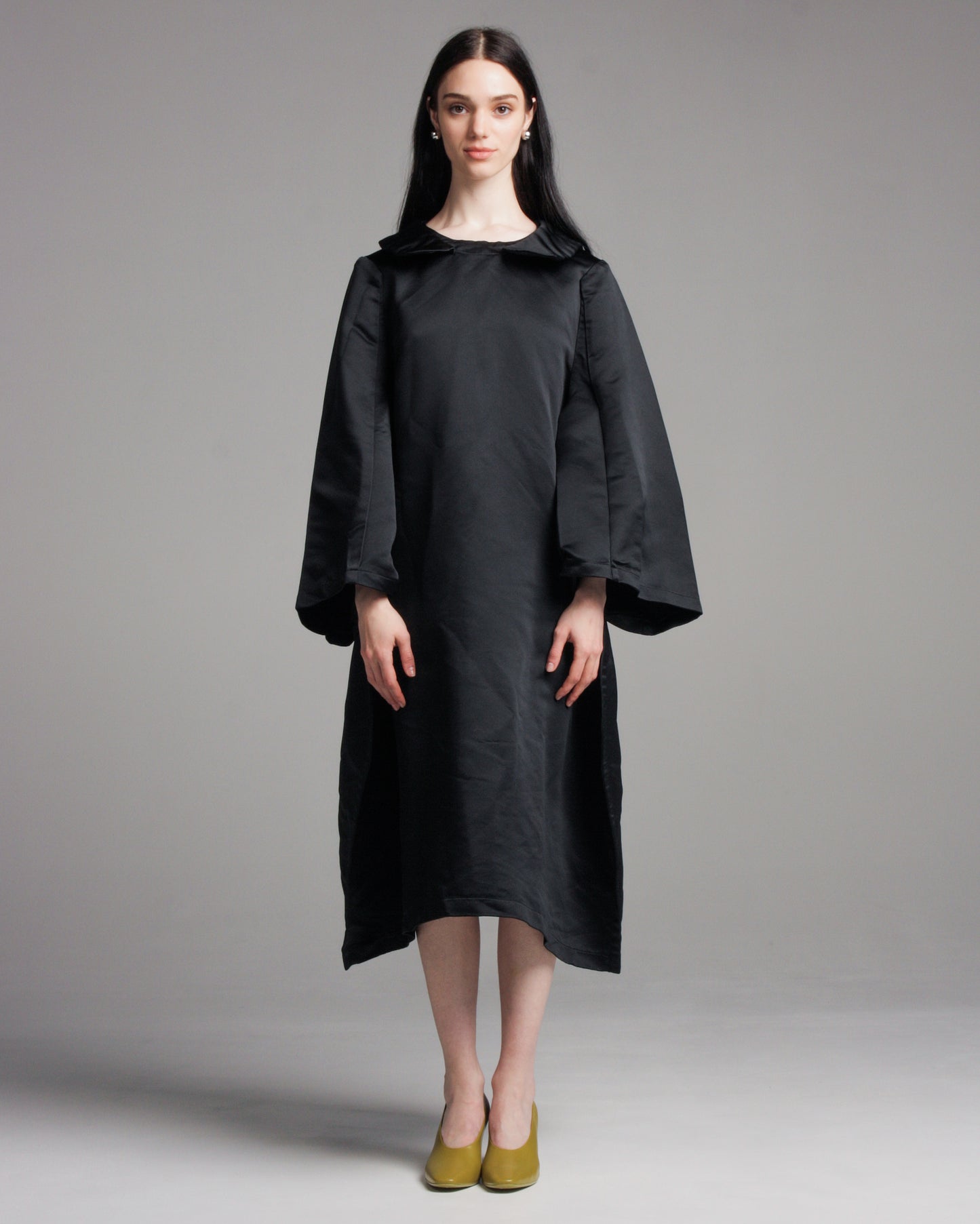 Oversized Dress with Collar