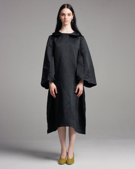 Oversized Dress with Collar