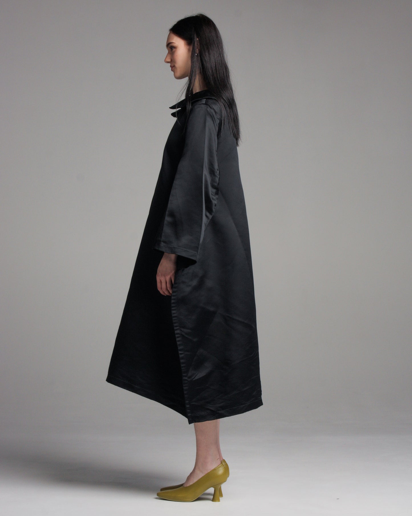 Oversized Dress with Collar