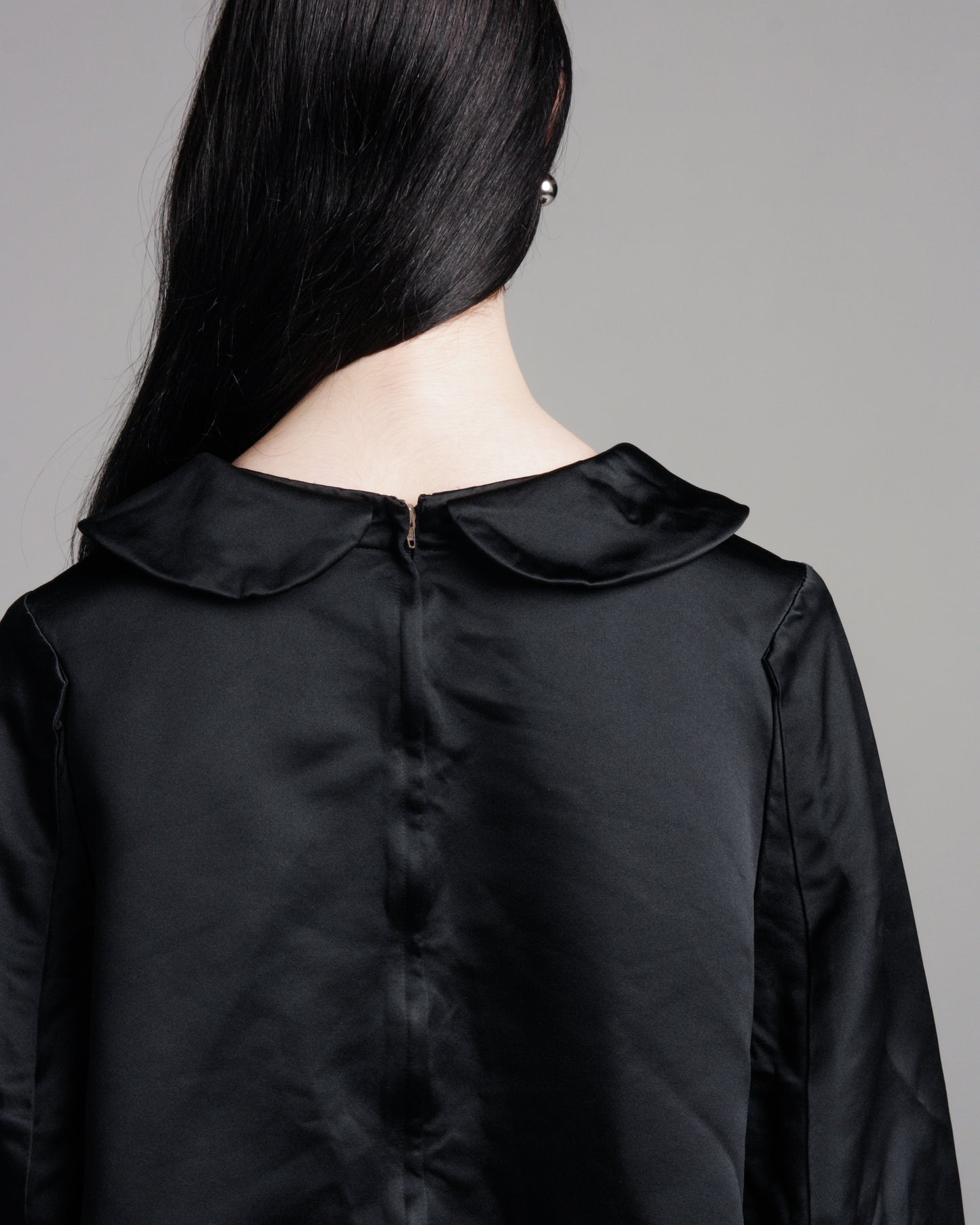 Oversized Dress with Collar