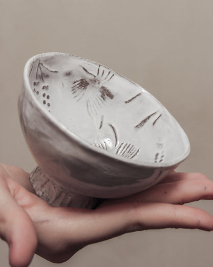 Small Robinson Bowl with Flowers Inside