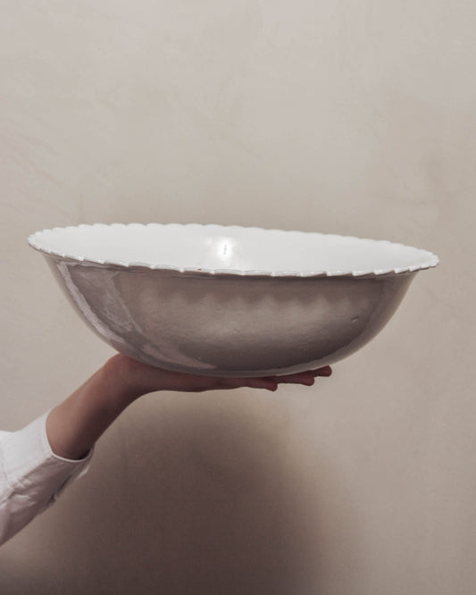Large Daisy Salad Bowl