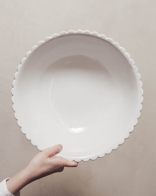 Large Daisy Salad Bowl