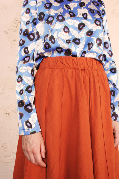 Tuck Skirt Amber