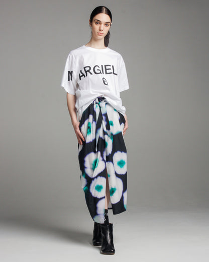 Svel Belted Drape Skirt