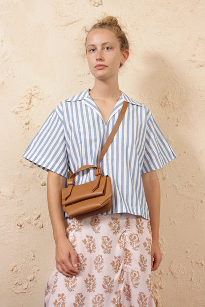 Sasha Stripe Waffle Shirt