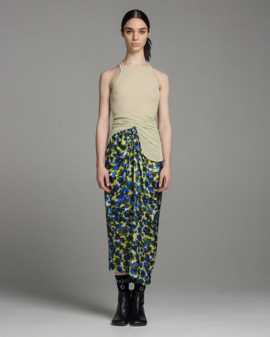 Samia Floral Knot Skirt
