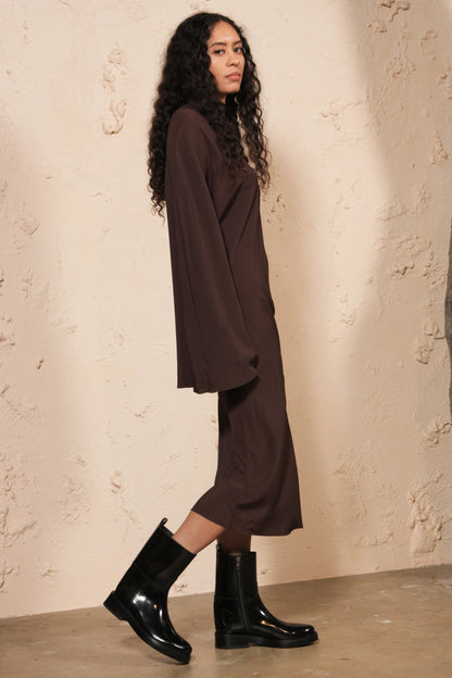 Seb Dress Burgundy