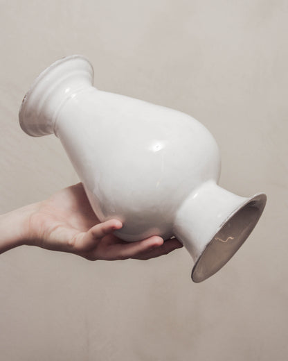 White Colbert Vase