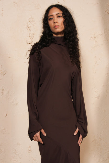 Seb Dress Burgundy