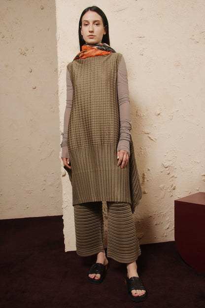 Block Pleat Tunic