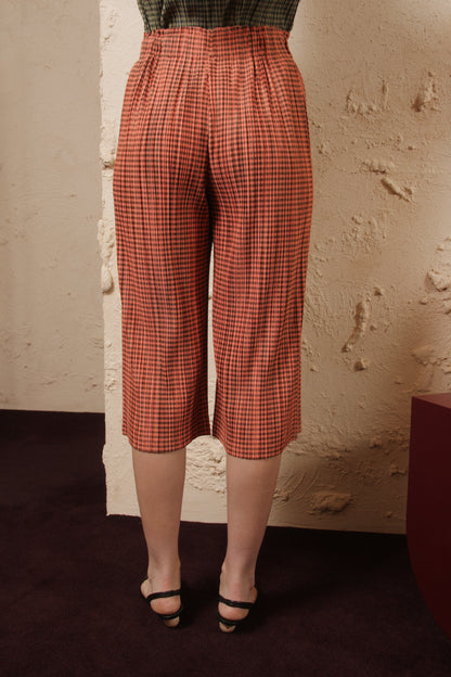 Tartan Cropped Trouser