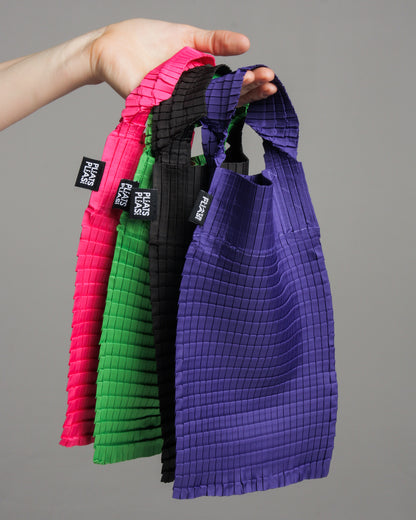 Black Daily Pleats Bag