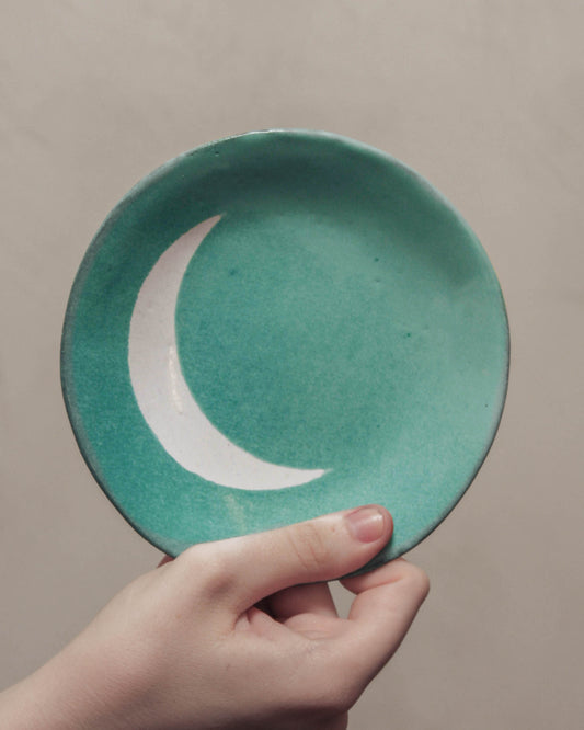 John Derian Crescent Moon Saucer