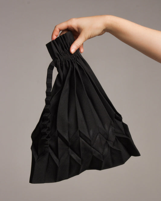Cube Pleats Pouch