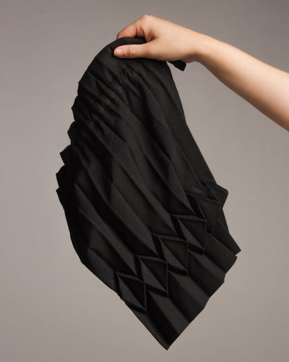 Cube Pleats Pouch