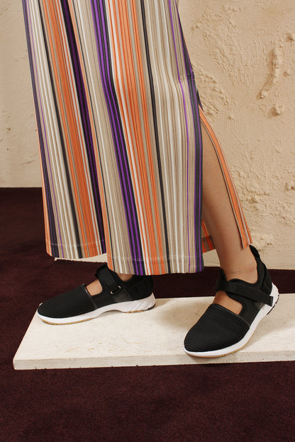 Striped Wide Pants