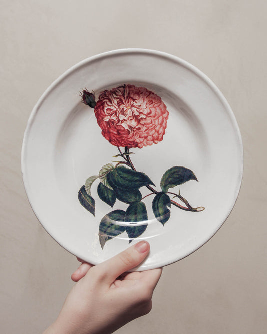 John Derian Alternate Rose Soup Plate