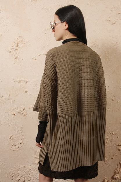 Block Pleat Blouse