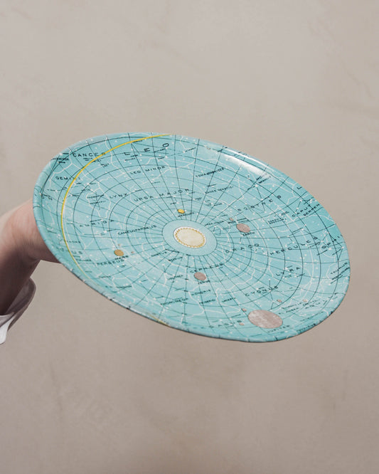 Medium Blue Universe Plate