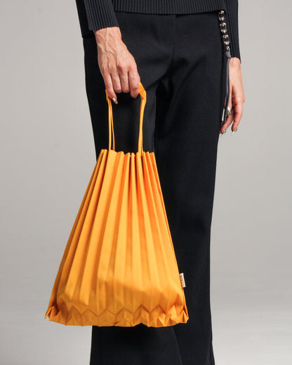 Marigold Trunk Pleats Bag