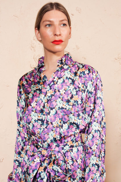 Floral Shirtdress