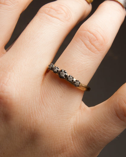 Poppy III Diamond Copper Ring