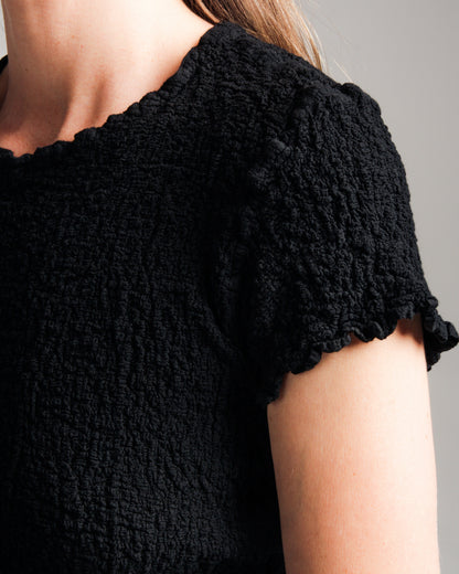 Black Cauliflower Tee
