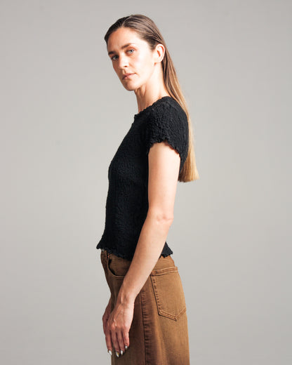 Black Cauliflower Tee