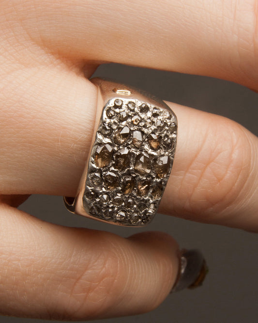 Nasma Brown Diamond Ring