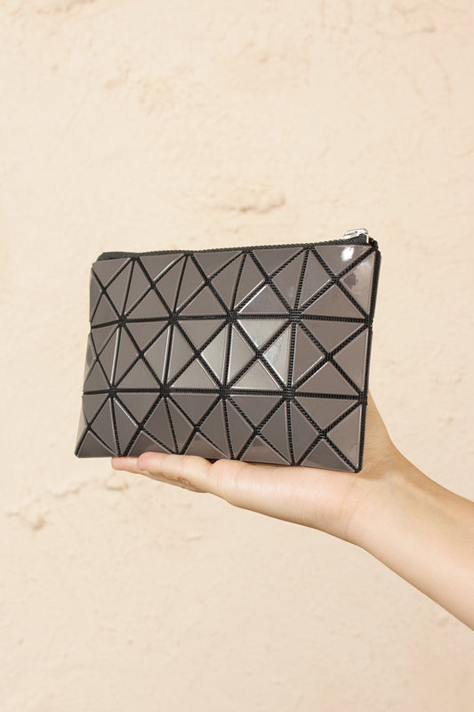 Prism Flat Pouch Grey