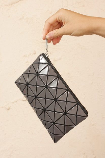 Prism Flat Pouch Grey